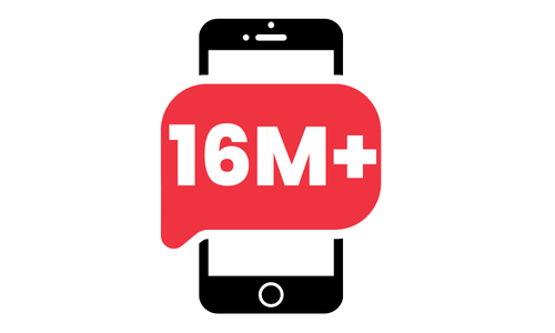 16 million conversations since 2013 globally and supporting over 11 million conversations in the U.S.